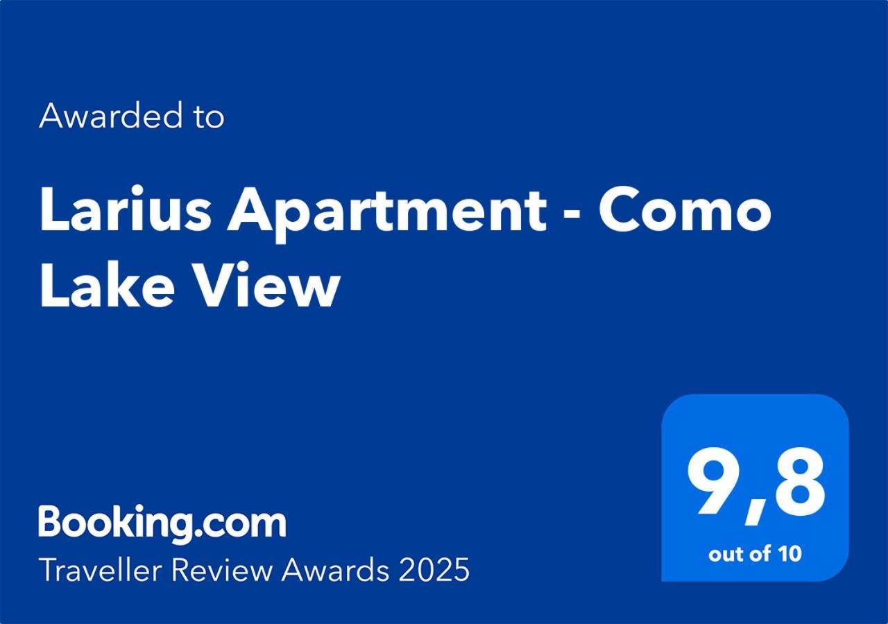 Larius Apartment - Como Lake View Mandello del Lario Luaran gambar